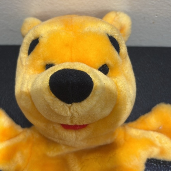Winneh the Pooh Plush Bear Hand Puppet - Picture 3 of 3